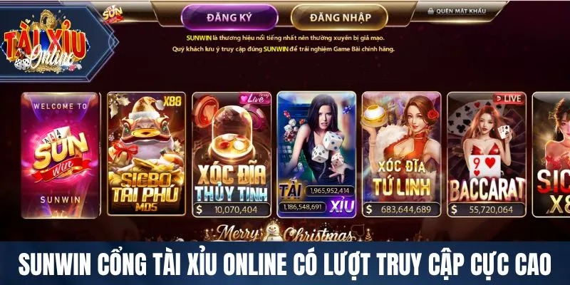 Tài Xỉu Online Sunwin cổng Tài Xỉu Online có lượt truy cập cực cao